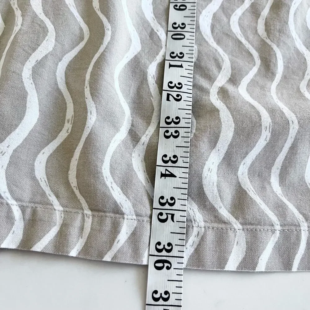 Beau Loves Wiggle Print Organic Cotton Stella Dress in Caramel sz 10/11